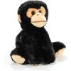 The Petting Zoo Chimp Stuffed Animal Plushie, Gifts for Kids, Wild Onez Wildlife Animals, Chimp Plush Toy 9 inches