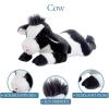 The Petting Zoo Cow Stuffed Animal Plushie, Gifts for Kids, Wild Onez Wildlife Animals, Cow Plush Toy, 24 inches
