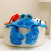 The Petting Zoo Crab Stuffed Animal, Gifts for Kids, Bright Eye Ocean Animals, Blue Crab Plush Toy 9 inches