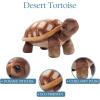 The Petting Zoo Desert Tortoise Stuffed Animal Plushie, Gifts for Kids, Wild Onez Zoo Animals, Desert Tortoise Plush Toy 14 Inches(14 inch)