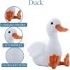 The Petting Zoo Duck Stuffed Animal Plushie, Gifts for Kids, Wild Onez Farm Animals, Duck Plush Toy 12 inches