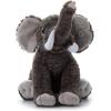 The Petting Zoo Elephant Stuffed Animal, Gifts for Kids, Wild Onez Zoo Animals, Elephant Plush Toy 12 inches