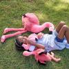 The Petting Zoo Flamingo Stuffed Animal, Gifts for Kids, Wild Onez Zoo Animals, Flamingo Plush Toy 9 inches