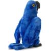 The Petting Zoo Hyacinth Macaw Stuffed Animal Plushie, Gifts for Kids, Earth Keeperz Rainforest Animals, Zoologee Blue Hyacinth Macaw Plush Toy, 12 inches