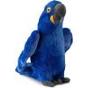 The Petting Zoo Hyacinth Macaw Stuffed Animal Plushie, Gifts for Kids, Earth Keeperz Rainforest Animals, Zoologee Blue Hyacinth Macaw Plush Toy, 12 inches