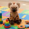 The Petting Zoo Hyena Stuffed Animal, Gifts for Kids, Wild Onez Zoo Animals, Hyena Plush Toy 12 inches