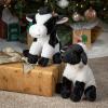 The Petting Zoo Lamb Stuffed Animal Plushie, Gifts for Kids, Wild Onez Farm Animals, Lamb Plush Toy 12 inches