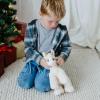 The Petting Zoo Llama Stuffed Animal Plushie, Gifts for Kids, Wild Onez Wildlife Animals, Llama Plush Toy, 9 inches