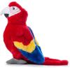 The Petting Zoo Macaw Stuffed Animal, Gifts for Kids, Wild Onez Zoo Animals, Scarlet Macaw Plush Toy 12 inches