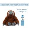 The Petting Zoo Male Orangutan Stuffed Animal Plushie, Gifts for Kids, Wild Onez Zoo Animals, Orangutan Plush Toy, 12 inches