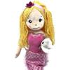 The Petting Zoo Mermaid Doll with Dolphin Stuffed Animal- Great Gifts for Girls, Mermaid Plush Doll, 17 Inches (Blonde)(Blonde)