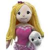 The Petting Zoo, Mermaid Doll with Manatee Stuffed Animal, Gift for Girls, Plush Doll with Manatee Plush Toy, 17 inch (Blonde)