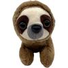The Petting Zoo Mermaid Doll with Sloth Plush Toy, Gifts for Girls, Plush Mermaid Doll with Sloth Stuffed Animal, 17 inch African American