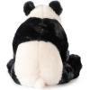 The Petting Zoo Panda Stuffed Animal Plushie, Gifts for Kids, Earth Keeperz Wildlife Animals, Zoologee Black Panda Plush Toy, 12 inches
