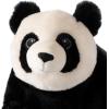 The Petting Zoo Panda Stuffed Animal Plushie, Gifts for Kids, Earth Keeperz Wildlife Animals, Zoologee Black Panda Plush Toy, 12 inches