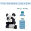 The Petting Zoo Panda Stuffed Animal Plushie, Gifts for Kids, Nuggetz Wildlife Animals, Panda Plush Toy, 6 inches