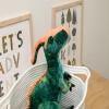 The Petting Zoo Parasaurolophus Dinosaur Stuffed Animal Plushie, Gift for Kids, Dinosaur Animals, Green Dinosaur Plush Toy 19 inches