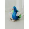 The Petting Zoo Peacock Stuffed Animal Plushie, Gifts for Kids, Wild Onez Wildlife Animals, Peacock Plush Toy 9 inches