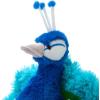 The Petting Zoo Peacock Stuffed Animal Plushie, Gifts for Kids, Wild Onez Zoo Animals, Peacock Plush Toy 12 inches