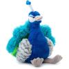 The Petting Zoo Peacock Stuffed Animal Plushie, Gifts for Kids, Wild Onez Zoo Animals, Peacock Plush Toy 12 inches
