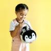The Petting Zoo Penguin Chick Stuffed Animal Plushie and Purse Set, Gifts for Kids, Sealife Animal Toy, Gray Penguin Chick Plush Toy and Purse Pet Carrier