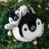 The Petting Zoo Penguin Chick Stuffed Animal Plushie and Purse Set, Gifts for Kids, Sealife Animal Toy, Gray Penguin Chick Plush Toy and Purse Pet Carrier