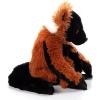 The Petting Zoo Red Ruffed Lemur Stuffed Animal, Gifts for Kids, Wild Onez Zoo Animals, Red Ruffed Lemur Plush Toy 12 inches