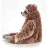 The Petting Zoo Sloth Stuffed Animal Plushie, Gifts for Kids, Wild Onez Wildlife Animals, Brown Zoologee Sloth Plush Toy 12 inches