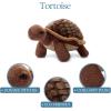 The Petting Zoo Tortoise Stuffed Animal Plushie, Gifts for Kids, Wild Onez Zoo Animals, Tortoise Plush Toy 14 Inches