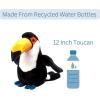 The Petting Zoo Toucan Stuffed Animal Plushie, Gifts for Kids, Wild Onez Wildlife Animals, Bird Plush Toy, 12 inches