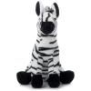 The Petting Zoo Zebra Stuffed Animal, Gifts for Kids, Wild Onez Zoo Animals, Zebra Plush Toy 12 inches