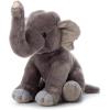 The Petting Zoo Asian Elephant Stuffed Animal, Gifts for Kids, Wild Onez Zoo Animals, Asian Elephant Plush Toy 12 inches