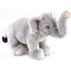 The Petting Zoo Asian Elephant Stuffed Animal Plushie, Gifts for Kids, Earth Keeperz Wildlife Animals, Zoologee Grey Asian Elephant Plush Toy, 13 inches