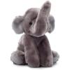 The Petting Zoo Asian Elephant Stuffed Animal Plushie, Gifts for Kids, Wild Onez Wildlife Animals, Elephant Plush Toy 9 Inches(9 in)