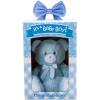 The Petting Zoo Bently Bear Stuffed Animal Plushie, Gifts for Kids, Everyday Teddy Bears, It’s a Boy Blue Bear Plush Toy with Display Box, 12 inches
