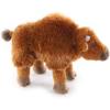 The Petting Zoo Bison Calf Stuffed Animal Plushie, Gifts for Kids, Wild Onez Wildlife Animals, Brown Bison Calf Plush Toy, 9 inches