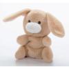 The Petting Zoo Bunny Stuffed Animal Plushie, Spring Gifts for Kids, Nuggetz Animals, Brown Bunny Plush Toy, 6 inches