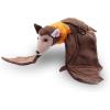 The Petting Zoo Flying Fox Stuffed Animal Plushie, Gifts for Kids, Wild Onez Asian Animals, Zoologee Flying Fox Plush Toy 14 inches