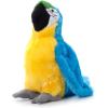 The Petting Zoo Macaw Stuffed Animal, Gifts for Kids, Wild Onez Zoo Animals, Blue Macaw Parrot Plush Toy 12 inches