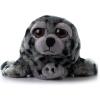The Petting Zoo Mom and Baby Harbor Seal Stuffed Animal, Gifts for Kids, Pocketz Ocean Animals, Harbor Seal Plush Toy 14 inches