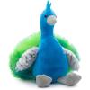 The Petting Zoo Peacock Stuffed Animal Plushie, Gifts for Kids, Wild Onez Wildlife Animals, Peacock Plush Toy 9 inches