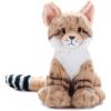 The Petting Zoo Sand Cat Plushie Stuffed Animal, Gifts for Kids, Wild Onez Wildlife Animals, Cat Plush Toy 12 inches