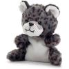 The Petting Zoo Snow Leopard Stuffed Animal Plushie, Gifts for Kids, Nuggetz Wildlife Animals, Leopard Plush Toy, 6 inches
