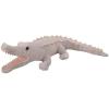 The Petting Zoo White Alligator & Blue Eyes Stuffed Animal Plushie, Gifts for Kids, Wild Onez Zoo Animals, Alligator Plush Toy 34 Inches