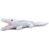 The Petting Zoo White Alligator & Pink Eyes Stuffed Animal Plushie, Gifts for Kids, Wild Onez Zoo Animals, Alligator Plush Toy 22 Inches