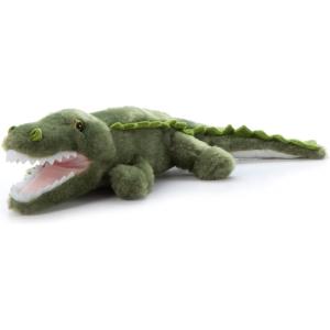 The Petting Zoo Alligator Stuffed Animal, Gifts for Kids, Wild Onez Zoo Animals, Green Alligator Plush Toy 16 inches