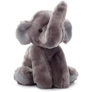 The Petting Zoo Asian Elephant Stuffed Animal Plushie, Gifts for Kids, Wild Onez Wildlife Animals, Elephant Plush Toy 9 Inches(9 in)