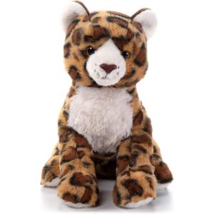 The Petting Zoo Asian Leopard Cat Stuffed Animal Plushie, Gifts for Kids, Wild Onez Asian Animals, Leopard Plush Toy 12 inches