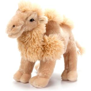 The Petting Zoo Bactrian Camel Stuffed Animal Plushie, Gifts for Kids, Wild Onez Wildlife African Animals, Camel Plush Toy, 12 inches