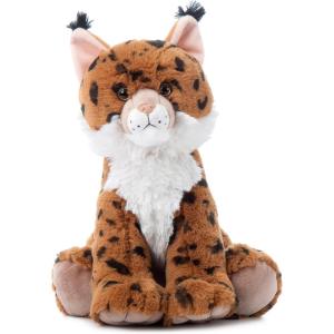 The Petting Zoo Bobcat Stuffed Animal, Gifts for Kids, Wild Onez Zoo Animals, Bobcat Plush Toy 12 inches(12 inch)